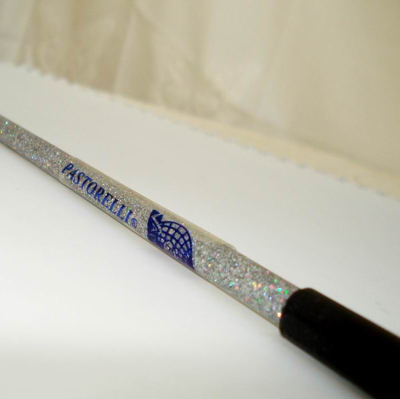 Палочка 60см Pastorelli Glitter Silver Grip Raspberry FIG Art. 00447